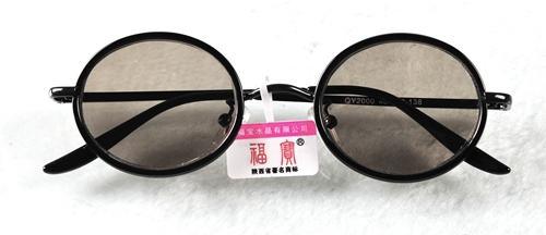福宝天然水晶新款圆眼睛